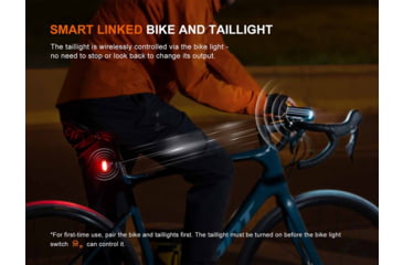 Image of Fenix Fenix BC28R Rechargeable Lithium Ion 2500 Lumens LED Bike Light, Black, BC28RBCBK
