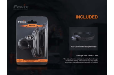 Image of Fenix Lighting ALD-05 Helmet Flashlight Holder