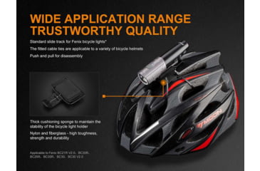 Image of Fenix Lighting ALD-08 Helmet Flashlight Clip