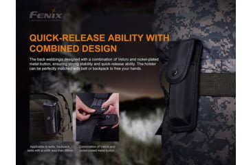 Image of Fenix Lighting ALP-10S Flashlight Holster