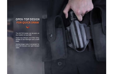 Image of Fenix Lighting ALP-20 Flashlight Open-Top Holster