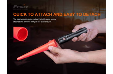 Image of Fenix Lighting AOT-S+ Traffic Wand, Red, AOT-S plus