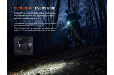 Image of Fenix Lighting BC45R Rechargeable Bike Light, 3300 Lumen