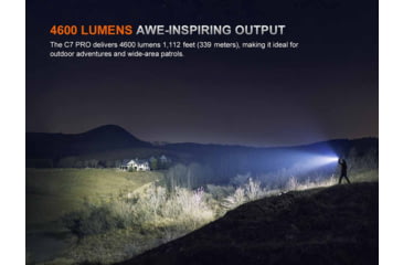 Image of Fenix C7 Pro Lithium Ion 4600 Lumens LED Flashlight