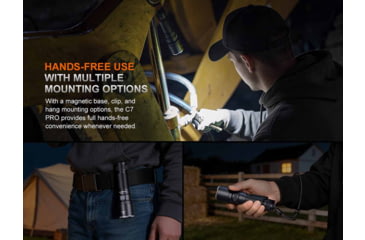 Image of Fenix C7 Pro Lithium Ion 4600 Lumens LED Flashlight