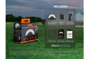 Image of Fenix Lighting CL20R V2.0 Lithium Ion 300 Lumens Lanterns