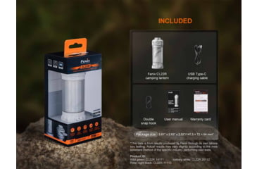 Image of Fenix CL22R Lithium Ion 500 Lumens Lanterns