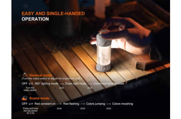 Image of Fenix CL22R Lithium Ion 500 Lumens Lanterns