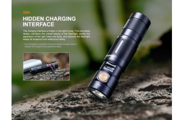 Image of Fenix Lighting E09R Lithium Ion 600 Lumens Flashlight