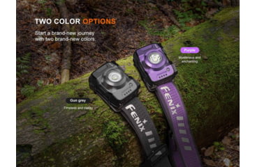 Image of Fenix Lighting HL12R V2.0 Lithium Ion 500 Lumens Headlamp, Gray, HL12RV2GY
