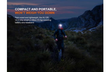 Image of Fenix Lighting HL12R V2.0 Lithium Ion 500 Lumens Headlamp