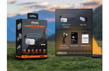 Image of Fenix Lighting HL17R Lithium Ion 500 Lumens Headlamp