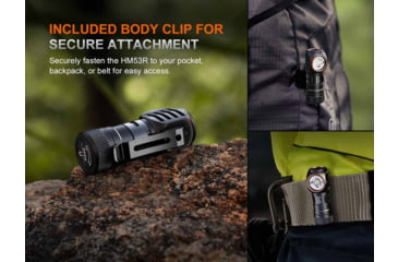 Image of Fenix Lighting HM53R Lithium Ion 1200 Lumens LED Headlamp