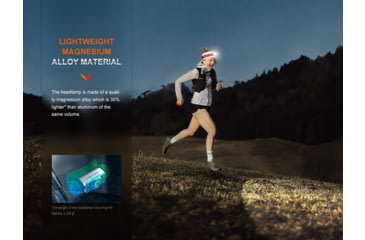 Image of Fenix Lighting HM62-T Lithium Ion 1200 Lumens Headlamp