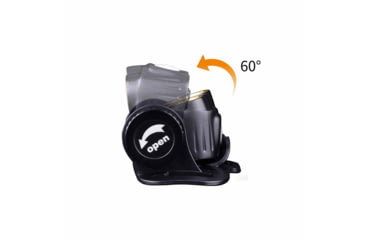 Image of Fenix Lighting HM65R Lithium Ion 1400 Lumens Cree XM-L2 U2 , XP-G2 R5 LED Headlamp, Black, HM65RL2BK