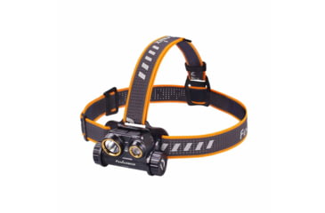 Image of Fenix Lighting HM65R Lithium Ion 1400 Lumens Cree XM-L2 U2 , XP-G2 R5 LED Headlamp, Black, HM65RL2BK