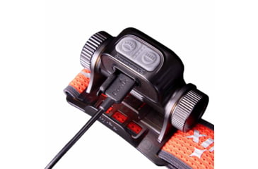 Image of Fenix HM65R-T V2.0 Lithium Ion 1600 Lumens Luminus SST40 LED, Luminus SST20 LED Headlamp, Black, HM65RTV2BK
