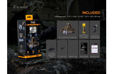 Image of Fenix Lighting HP25R V2.0 Lithium Ion 1600 Lumens Headlamp
