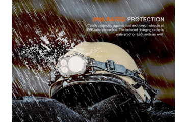 Image of Fenix Lighting HP35R SAR Lithium Ion 4000 Lumens Headlamp