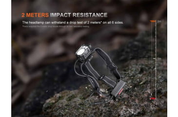 Image of Fenix Lighting HP35R SAR Lithium Ion 4000 Lumens Headlamp
