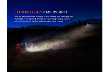 Image of Fenix Lighting HP35R SAR Lithium Ion 4000 Lumens Headlamp