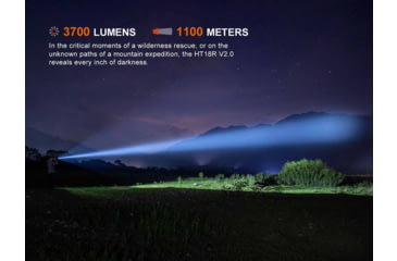 Image of Fenix Lighting HT18R V2.0 Lithium Ion 3700 Lumens Flashlight
