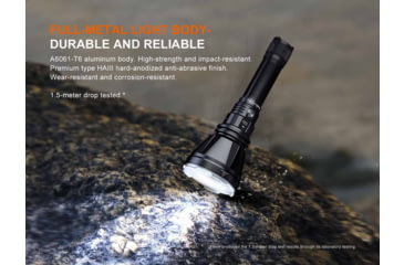 Image of Fenix Lighting HT18R V2.0 Lithium Ion 3700 Lumens Flashlight