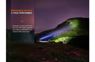 Image of Fenix Lighting HT32 Lithium Ion 2500 Lumens Flashlight