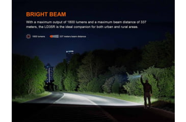 Image of Fenix Lighting LD35R Lithium Ion 1800 Lumens Flashlight
