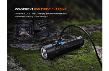 Image of Fenix LD45R Lithium Ion 2800 Lumens Luminus SFT70 LED Flashlight, Black, LD45RXBK