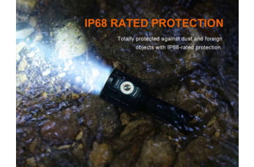 Image of Fenix Lighting LR35R PRO Lithium Ion 10000 Lumens Luminus SFT 25, Luminus SST 25, OSRAM GR QSSPA1.23, SST-10-UV Flashlight, Black, LR35RPRBK