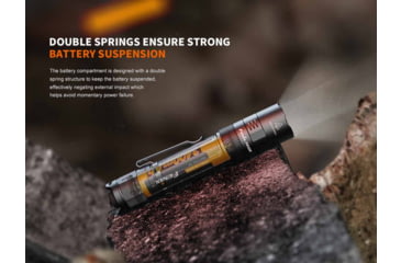 Image of Fenix Lighting PD32R Lithium Ion 1400 Lumens Luminus SFT40 LED Flashlight, Black, PD32RSTBK