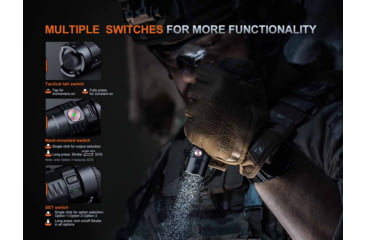 Image of Fenix Lighting PD35R ACE Lithium Ion 2000 Lumens Flashlight