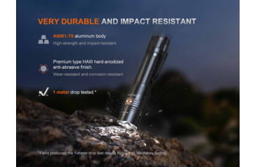 Image of Fenix Lighting PD36R ACE Lithium Ion 3000 Lumens Luminus SFT70 Gen2 LED Flashlight, Black, PD36RACBK