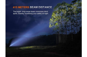 Image of Fenix Lighting PD36R ACE Lithium Ion 3000 Lumens Luminus SFT70 Gen2 LED Flashlight, Black, PD36RACBK
