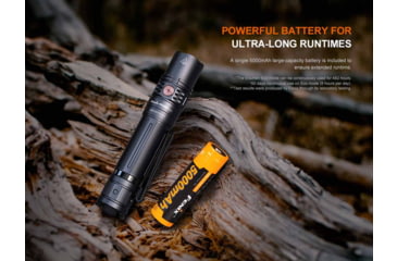 Image of Fenix PD36R V2.0 Lithium Ion 1700 Lumens Luminus SFT40 LED Flashlight, Black, PD36RV2BK