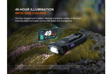 Image of Fenix SW05R-UV Lithium Ion 150 Lumens LED Flashlight, Black, SW05RUVBK