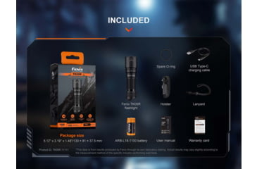 Image of Fenix Lighting TK05R Lithium Ion 1000 Lumens Flashlight