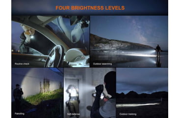 Image of Fenix Lighting TK17 Lithium Ion 3600 Lumens CREE XHP50.3 HD Flashlight, Black, TK17XHBK