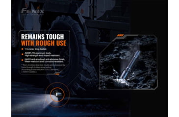 Image of Fenix Lighting TK20R V2.0 Lithium Ion 3000 Lumens Luminus SFT70 LED Flashlight, Black, TK20RV2BK