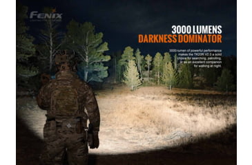 Image of Fenix Lighting TK20R V2.0 Lithium Ion 3000 Lumens Luminus SFT70 LED Flashlight, Black, TK20RV2BK