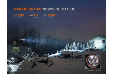 Image of Fenix Lighting TK35R Lithium Ion 5800 Lumens Flashlight