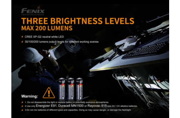 Image of Fenix Lighting WF11E 200 Lumens Flashlight