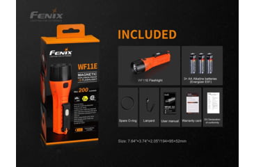 Image of Fenix Lighting WF11E 200 Lumens Flashlight