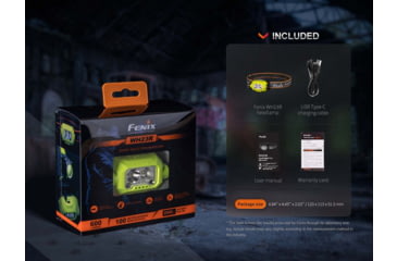Image of Fenix Lighting WH23R Lithium Ion 600 Lumens Headlamp