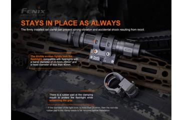 Image of Fenix M-lok Rail Mount - ALG-16