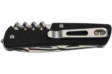 Image of RUIKE M21 Multifunction Knife, 2.79in, 14C28N Stainless Steel, Clip Point, Plain Blade, Black, M21-B