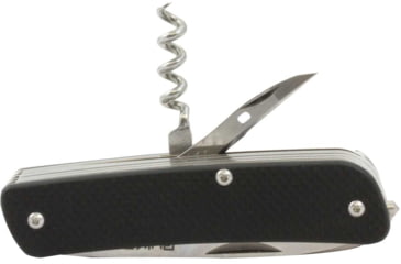 Image of RUIKE M61 Multifunction Knife, 2.79in, 14C28N Stainless Steel, Clip Point, Plain Blade, Black, M61-B