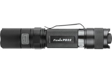 Image of Fenix PD32 LED Flashlight with 315 Lumen CREE XP-G R5 LED - Uses 2xCR123A or 1x18650, Black PD32R5