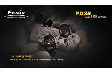 Image of Fenix PD35 LED Flashlight, Black PD35L2BK-B